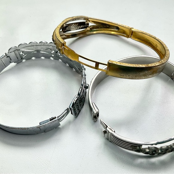 Antique Art Deco Bangles Restoration Lot of 3 - Picture 10 of 10